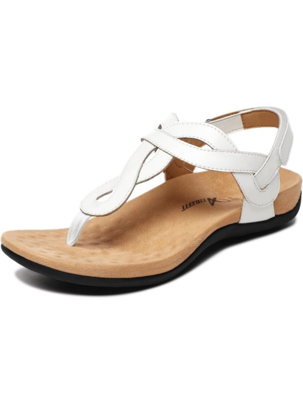 Comfortable Women's Orthopedic Flat Sandals with Arch Support for All-Day Wear